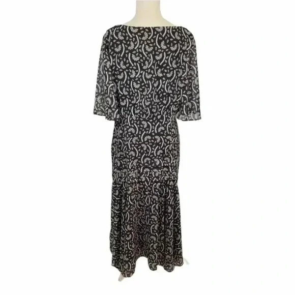 {Stevie May} Kaboki Fan Print Gatsby Dress - Picture 4 of 16